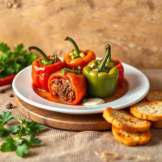 Rocoto Relleno - Famous Peruvian Stuffed Peppers